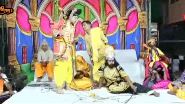 डिस्ट्रिक मथुरा के श्री धाम गोकुल जी मै श्री राम लीला का भव्य आयोजन 