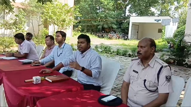 सिरदला थाने में की गई शांति समिति की बैठक, अनुमंडल पदाधिकारी ने दिए निर्देश