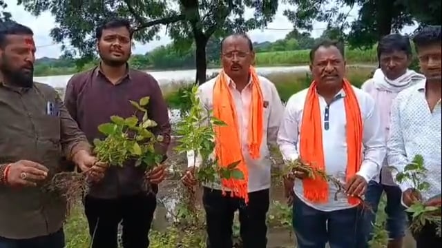 उदगीर व जळकोट तालुक्याला ओला दुष्काळ जाहीर करावा,छावाचे जिल्हा अध्यक्ष दत्ता पाटील यांची मागणी