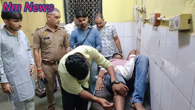 आज दिनांक 01.10.2025 को थाना कोतवाली नगर पुलिस व स्वाट टीम की संयुक्त टीम के साथ हुई मुठभेड़ में, 01बदमाश के दायें#late 