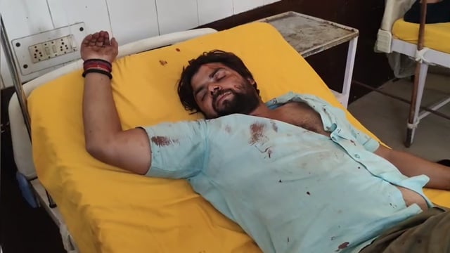 मथुरा में जमीन को लेकर दो पक्षों में हुआ विवाद आधा दर्जन से ज्यादा लोग  घायल