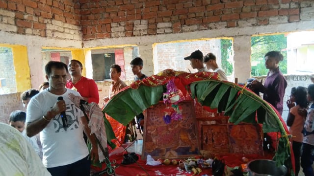 जयनगर गांव में 24 घंटे का अखंड भजन कीर्तन का किया गया आयोजन