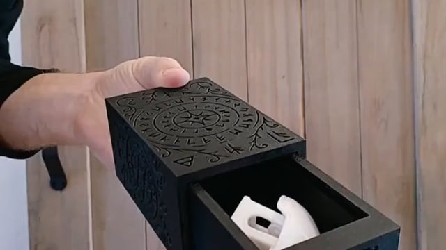 Video Magic Drawer Box (Hand Painted) by Matthew Hart