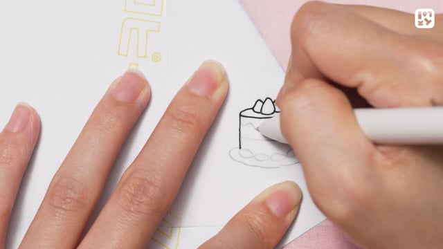 図案を下書きしよう