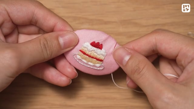 ブローチに飾ろう