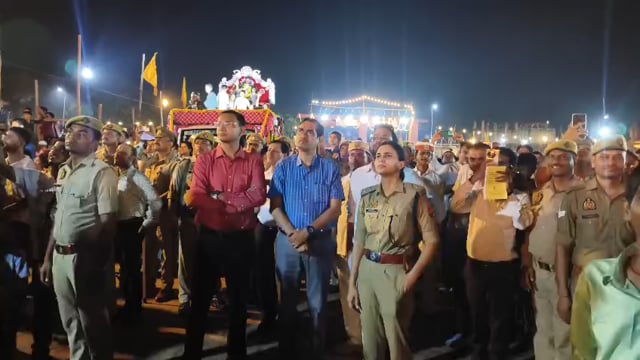 मथुरा में विजयादशमी पर भव्य रावण दहन हेतु प्रशासन सतर्कता