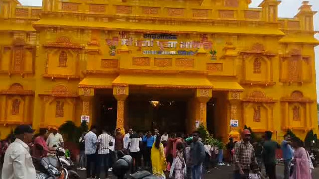 सिहोडीह आम बागान मूर्ति विसर्जन 4 /10/ 2025 को# giridih 