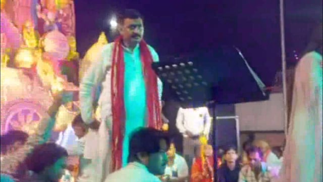 थाना रिफाइंरी छेत्र टाउनसिप गेट स्थित शक्तिधाम मंदिर पर दिनांक - 4/10/2025 को माँ भगवती जागरण का आयोजन किया गया 