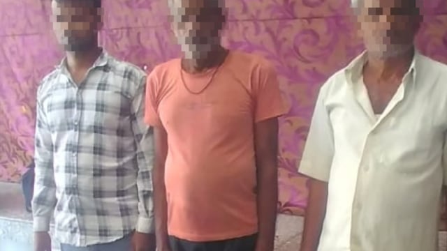 पुलिस ने तीन वारंटी को गिरफ्तार कर भेजा न्यायालय
