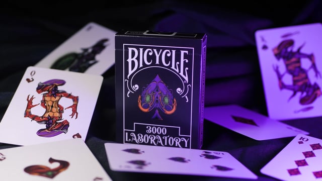 Video Bicycle - Laboratory 3000 Playing Cards