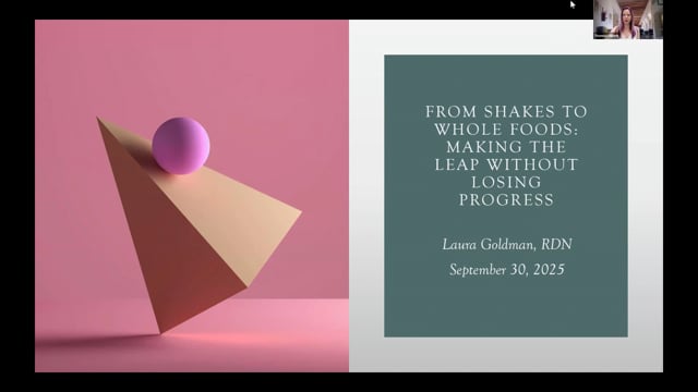 From Shakes to Whole Foods: Making the Leap Without Losing Progress