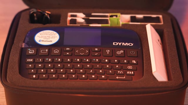 DYMO LabelManager 640 CB in the Kit Case