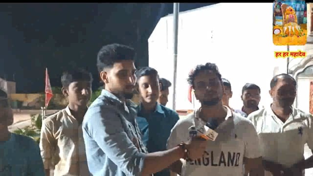 मेरठ सैफपुर फिरोजपुर में सिद्ध पीठ श्री शिव मंदिर परिसर से शिव भक्तों की बाइट।