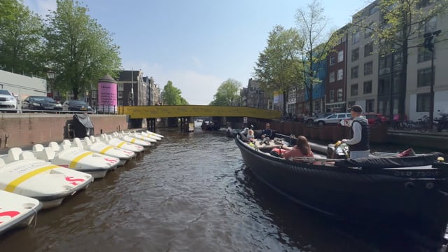 SDR Virtual Rowing - Anne Frank Route - Amsterdam - The Netherlands (Front View)