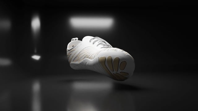 NEXTEP MEDIA - White Shoe minimal visuals 3D