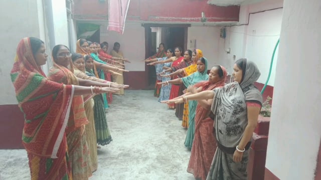 जीविका दीदियों द्वारा सभी प्रखंडों में चलाया गया मतदाता जागरूकता अभियान