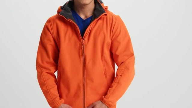 Softshell personnalisable unisexe zippée avec capuche et poches - Siberia