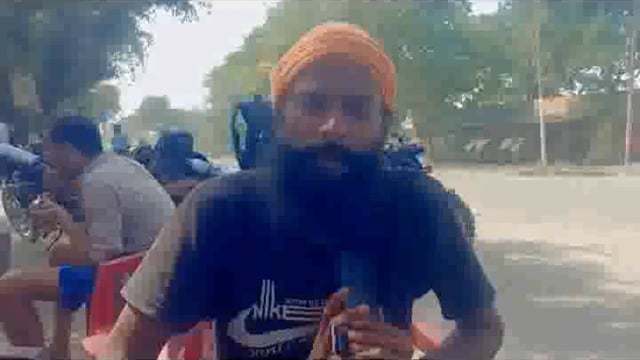 डीके राणा लखीमपुर खीरी से2 अक्टूबर से पैदल यात्रा बाबा खाटू श्याम के लिए जाते हुए