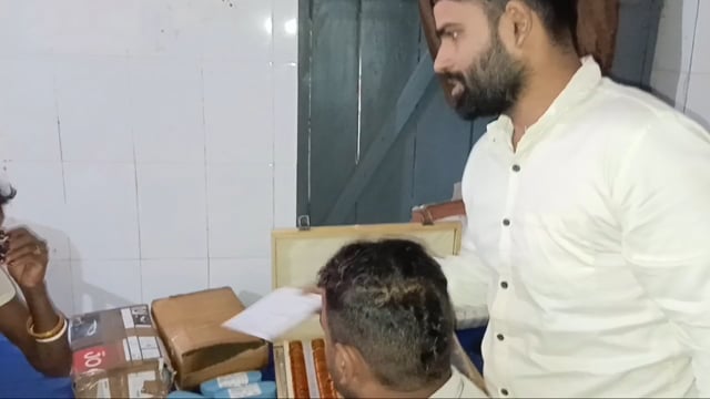 प्राथमिक स्वास्थ्य केंद्र सिरदला में मुफ्त चश्मा का किया गया वितरण