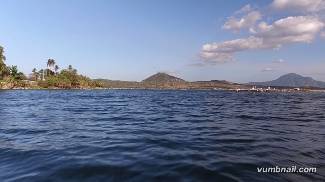 Virtual Rowing on a Volcanic Lake - Philippines