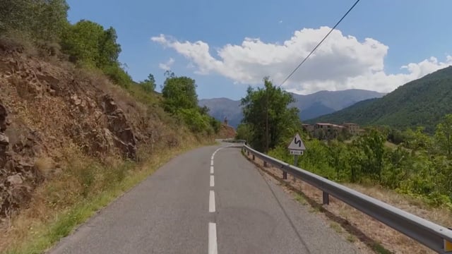 Virtual Cycle - Andorra Mountains with Natural Sounds 1