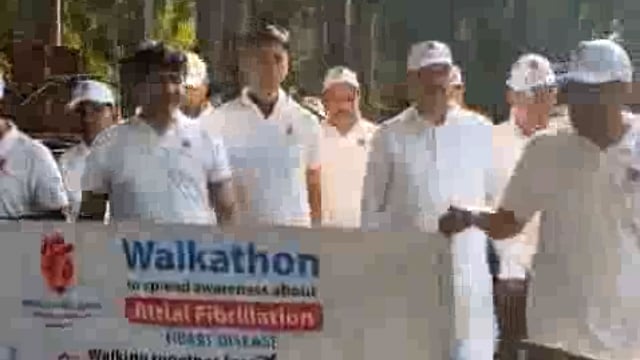 आज रानी लक्ष्मीबाई पार्क, झाँसी में आयोजित वॉकाथन में हमारे चिकित्सकों ने लोगों को सुबह पैदल चलने के महत्व के 