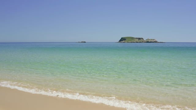 4K Virtual Rowing - Limestone Cliffs - Sagres Portugal 3