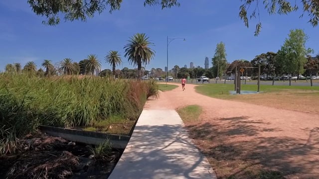 Virtual Cycle - Albert Park - Melbourne - Australia