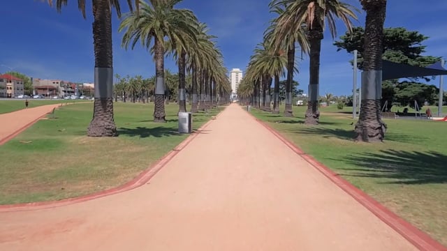 Virtual Cycle - St Aldada to Brighton Beach  - Melbourne - Australia