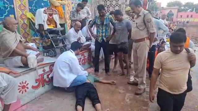 अहोई अष्टमी मेला को लेकर प्रशासन ने किया मॉक ड्रिल