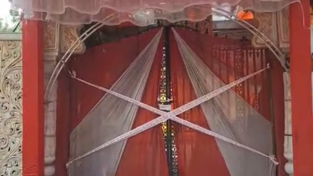 झांसी नवाबाद थाना क्षेत्र में JDA ने किया आशीर्वाद गार्डन को सीज .......