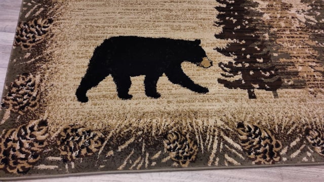 Vimeo video preview for Timberland Trails Bear Rug Collection - 1128285682