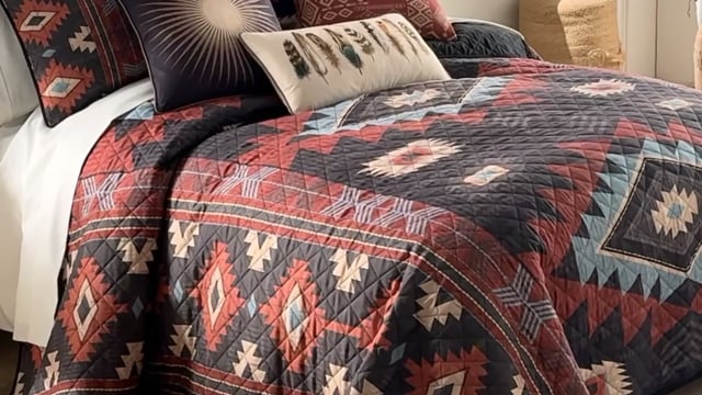 Vimeo video preview for Mesa Mirage Quilt Bedding Collection - 1128286284