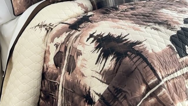 Vimeo video preview for Wildlife Hideaway Quilt Bedding Collection - 1128286407