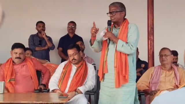 बगहा जिला को लेकर NDA प्रत्याशी राम सिंह ने कही बड़ी बात