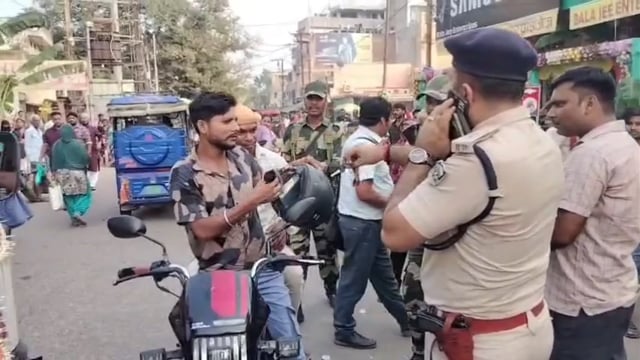 विधानसभा चुनाव के मद्देनजर चलाया गया सघन वाहन जांच अभियान, कई वाहनों का कटा चालान।