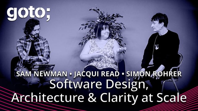 Software design, architecture, and giving clarity at scale