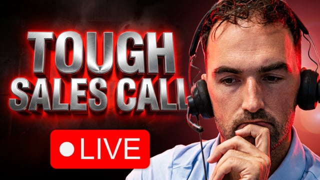 Life Insurance Agent Takes a Brutal Sales Call LIVE