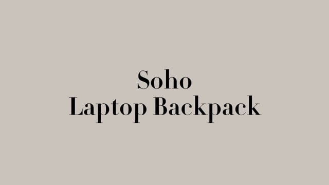 Soho Backpack video