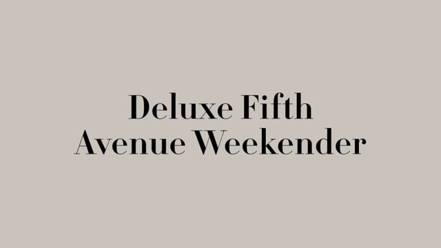 Deluxe Fifth Avenue Weekender video