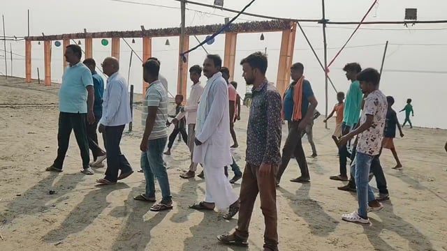 दीनदयाल नगर घाट पर उमड़ा श्रद्धा का सैलाब, राकेश सिंह बोले — “छठ हमारा असली पर्व”