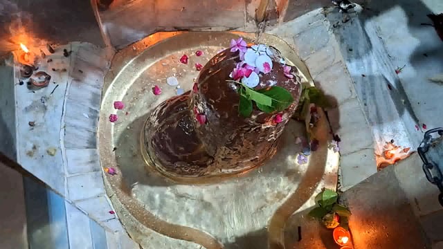 मेरठ महाभारत कालीन सिद्ध पीठ श्री शिव मंदिर पर प्रातः सोमवार को शिव भक्तों ने शिवलिंग का जल अभिषेक किया।