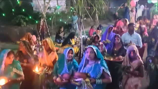 Bahraich.. जनपद बहराइच तहसील महसी गंगा पुरवा खैरी में बड़े ही धूमधाम और हरसोलश के साथ मनाया गया महापर्व छठ पूजा