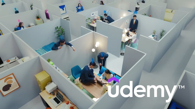 Udemy "AI Assistant" TV CM