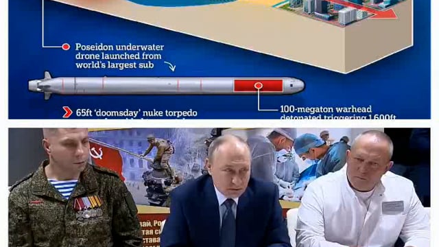 🆕... रूस ब्रेकिंग...

रूस की जंगी तैयारी से यूरोपीय देशों में खलबली, रूस के राष्ट्रपति व्लादिमीर पुतिन ने पोसीडन परमाणु संचालित अंडरवॉटर ड्रोन के सफल परीक्षण की घोषणा की। पुतिन ने कहा कि इसकी क्षमता समरत मिसाइल से भी कहीं अधिक है...