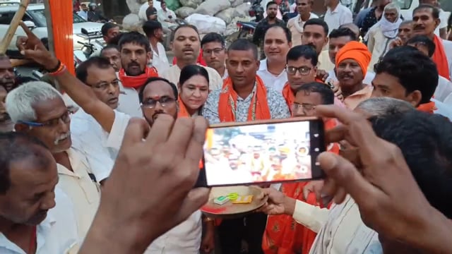 सिरदला में एनडीए परिवार का एक जुट प्रदर्शन, एनडीए कार्यालय का हुआ उद्घाटन