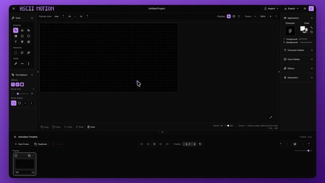 Generate procedural animation