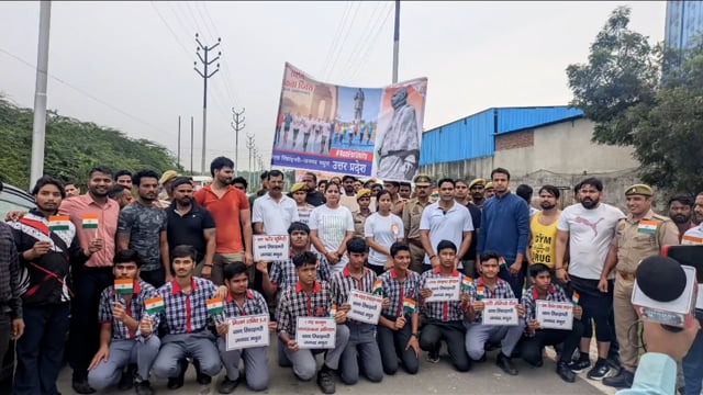 रिफाइनरी थाने में रन फॉर यूनिट का किया गया आयोजन co श्वेता वर्मा वsho अजय वर्मा रहे मौजूद 