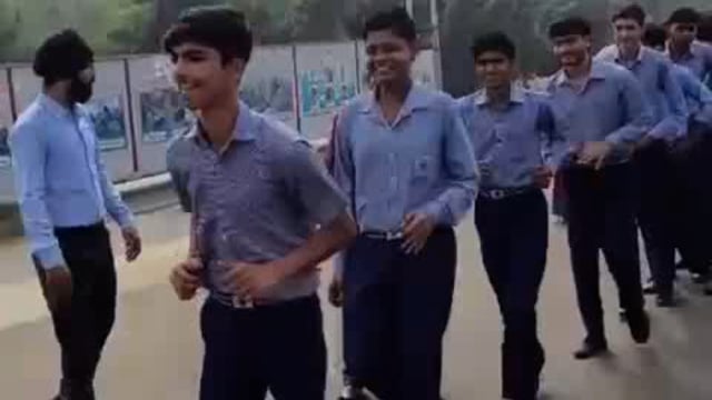 डि मॉन्ट फोर्ट अकैडमी मोड खुर्द बहसूमा में लोह पुरुष सरदार वल्लभभाई पटेल जी की जयंती पर रन फॉर यूनिटी