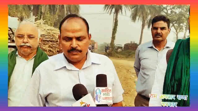 गणेशपुर में हुआ गन्ना तोल कांटे का उद्घाटन भाकियू भानू नेताओं और मिल अधिकारियों ने की संयुक्त पूजा-अर्चना